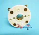 Ceramic Vacuum Tube Sockets Gold Plated 4 Pin Top Mounting Method For 300B 2A3