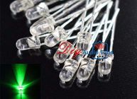 High Bright Output Green LED Diode , Infrared Light Emitting Diode For Outdoor Decoration